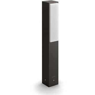 Philips MyGarden - Lampada a colonna led per esterni, altezza 42 cm, 4000 k, 9 w, antracite 915005378802 - Philips