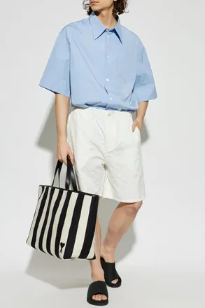 Kenzo Shorts With Pockets, Mens, White