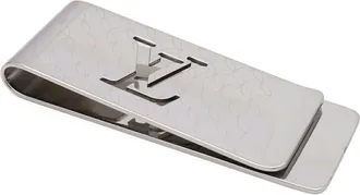 Louis Vuitton Silver Stainless Steel Money Clip (Pre-Owned)