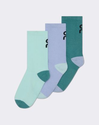 On Logo Sock High 3P Kids