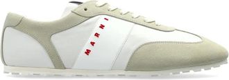 Marni Softy Soccer Sneakers - Heren - Sneakers - Grijs - 42 EU - Leer - Schoenen
