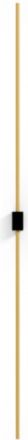 OEM L&aacute;mpara Lineal Led Lanar Center Hold De 80 Cm, Color Oro Y Negro. Aplique De Techo