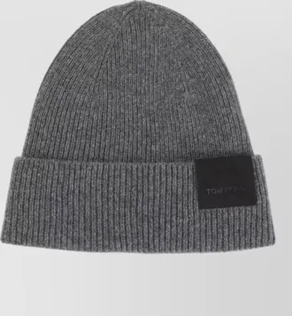 Tom Ford ribbed cashmere beanie