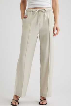 Rag & Bone Siena Side Stripe Wool Pants in Ivory at Nordstrom, Size Xx-Small