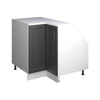 Vicco Armario Para Techo Inclinado Armario De Esquina Rion, Antracita Casa De Campo, 75.6 X 81.6 Cm Con 1 Puerta, Carcasa Del Armario 60 Cm De Profundidad, 
