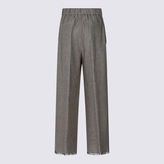 Antonelli Womens Trousers Khaki _li