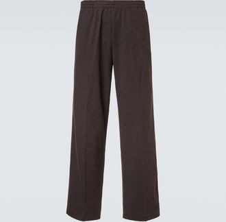 Our Legacy Breeze cotton and wool-blend sweatpants
