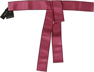 Dolce & Gabbana Silk Belt