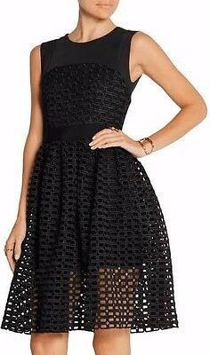 Maje Black Lace Sleeveless Dress Size XS