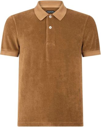 Tom Ford Heren, Tops, Beige, Maat: L Katoen