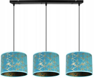 OEM L&aacute;mpara Colgante, L&aacute;mpara De Techo, Pantalla, Patr&oacute;n Dorado