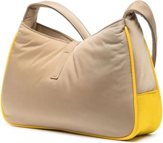 Saint Laurent Crossbody Bags - Le 5 a 7 Logo Shoulder Bag - Gr. unisize - in Beige - für Damen