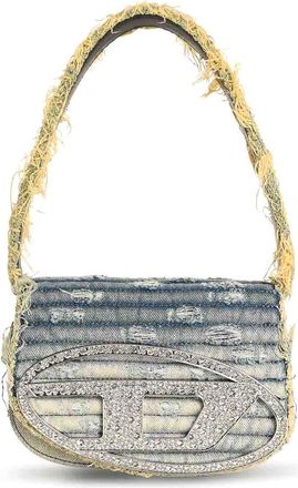 Diesel 1Dr Light Blue Denim Bag