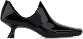 Loewe Black Leather Mules