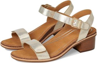 Aetrex Mae Womens Sandals Champagne : EU 43 (US Womens 11.5-12) M (B), Leather/Rubber