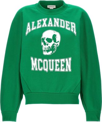 スウェット・トレーナー Alexander Mcqueen Pastel green cotton sweatshirt Green Alexander McQueen Sweaters: Shop up to −65% | Stylight