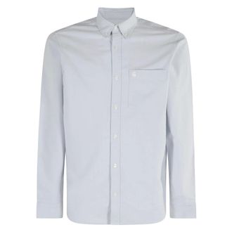 Carhartt Work in Progress L/S C-Logo Shirt - male - Carhartt Wip - Casual Shirts - Blue - XL - Shirts