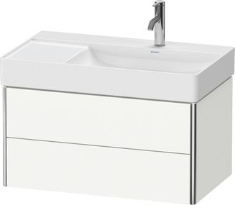 Duravit Xsquare Mueble De Ba&ntilde;o De Pared 78,4x46,0 Cm, 2 Cajones, - Duravit