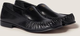 Miu Miu Buffalo leather loafers