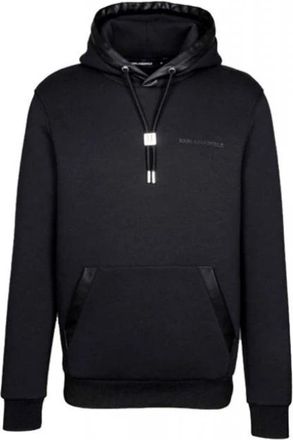 Karl Lagerfeld Sweat Hoody - Heren - Hoodies - Zwart - XL - Katoen - Hoodies & sweatvesten