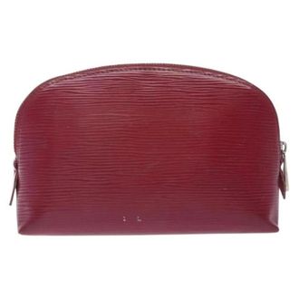 Louis Vuitton Pre-owned Cuoio pouches - - Pre-owned - Donna - Rosso - ONE SIZE