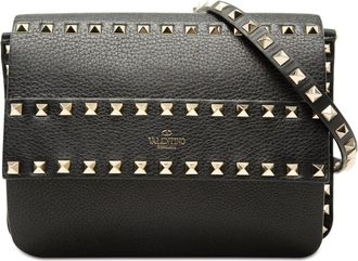 Valentino Pre-owned Valentino Small Grained Calfskin Rockstud Crossbody Ladies IPRO6O9Y4XK2MWOG