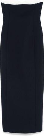 Khaite Yael Maxi Dress - Womens - Cotton/Polyamide/Elastane/ViscosePolyesterSilk