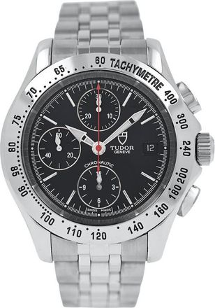 Tudor Pre-owned Tudor Chronautic Chronograph Automatic Black Dial Mens Watch 79380P