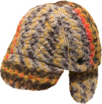 Henrik Vibskov Floppy brushed hat - unisex - Polyester/Wool - One Size - Yellow