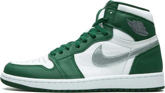 Nike Jordan Retro High OG Sneakers - Heren - Fitnessschoenen - Groen - 37 1/2 EU - Leer - Fitness