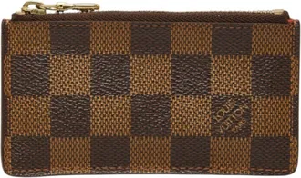 Louis Vuitton Brown Pvc Leather Pochette (Pre-Owned)