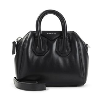 Givenchy Tassen, Dames, Zwart, ONE Size, Leer, Mini Antigona Bomber Bag