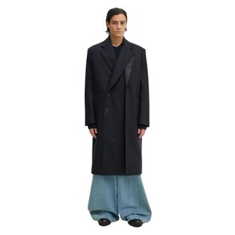 Y / Project Uomo, Cappotti, Blu, S, new