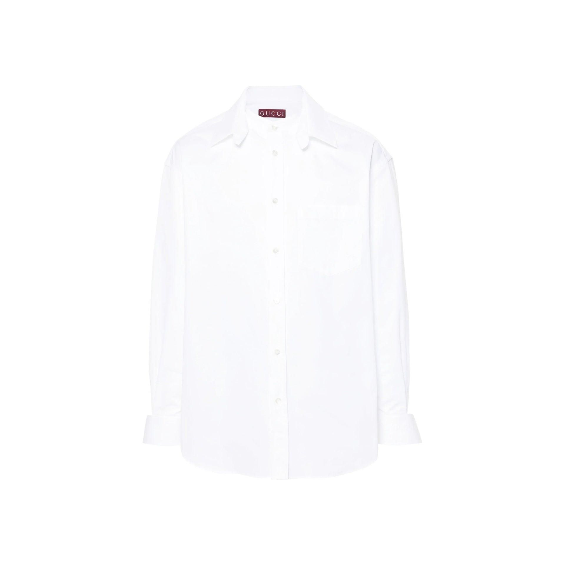 GUCCI 長袖シャツ 白 Regular M Gucci: White Long Sleeve Shirts now up to −57% | Stylight