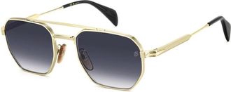 Eyewear by David Beckham Zonnebril - Heren - Zonnebrillen - Geel - 52 MM - Accessoires