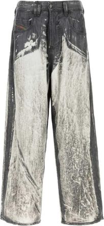 Diesel Loose Mid Rise Jeans