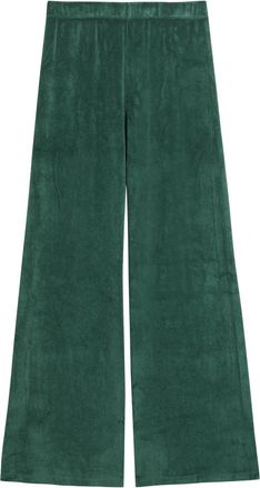 Suzie Kondi Zephyra Wide-leg Terry Trousers - Green - S (UK8-10 / S)