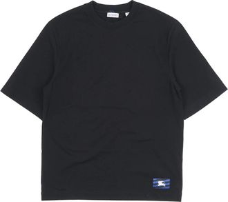 Burberry T-Shirt - Heren - T-shirts - Zwart - S - Katoen - Tops