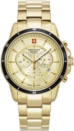 Swiss Alpine Military Douglas Watch - Heren - Horloges - Geel - ONE Size - Accessoires