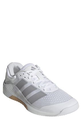 adidas Dropset 4 Training Shoe in White/Halo Silver/White at Nordstrom, Size 11.5