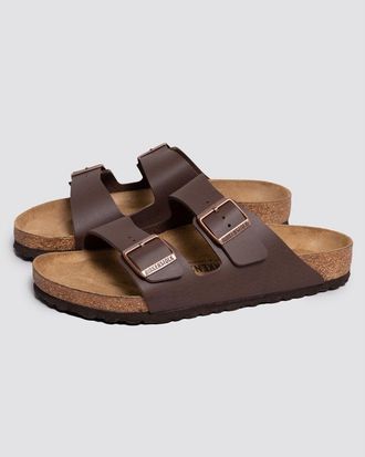 Birkenstock Arizona Birko Flor Unisex Sandals - Brown - Size UK 13
