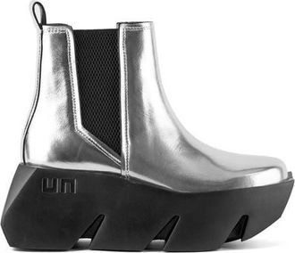 United Nude Bull Chelsea Boot in Silver at Nordstrom, Size 39 Eu