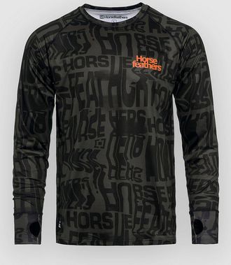 Horsefeathers Riley Thermo Shirt zwart