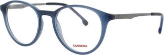 Carrera Unisex Blue Rectangular Eyeglass Frames 8882PJP49