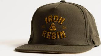 Iron And Resin Mens Carpenter Hat In Olive