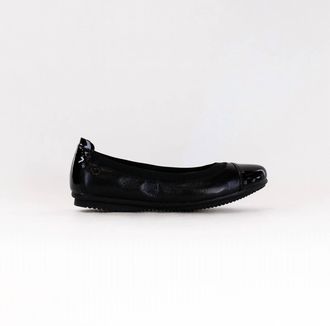 Josef Seibel Womens Pippa Flats In Black Calf