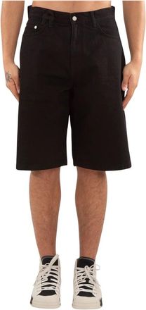 Arte Zwarte Riemlus Shorts - Heren - Korte Broeken - Zwart - W30 - Korte Broeken