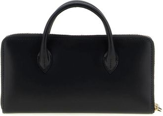 Comme Des Gar&ccedil;ons Handles Wallet - Dames - Handtassen - Zwart - ONE Size - Leer - Tassen