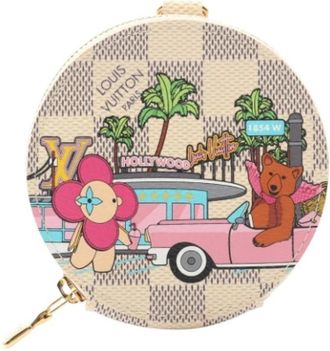 Louis Vuitton Pre-owned Wallets, female, Multicolor, Size: ONE SIZE Pre-owned Canvas Wallet