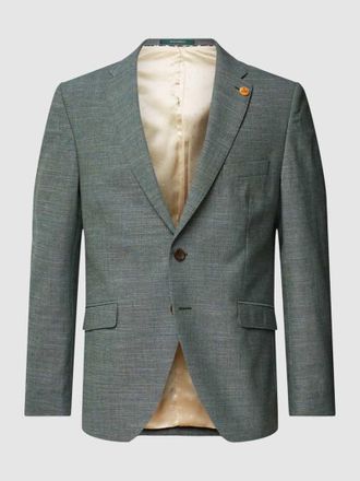 Wilvorst Regular Fit Sakko aus Lanawoll-Baumwoll-Mix in Gruen, Gr&ouml;&szlig;e 56